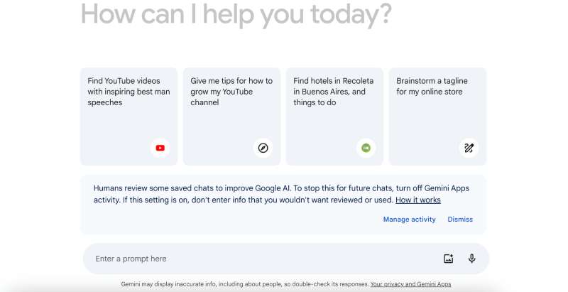 Google Gemini, a powerful AI that understands and responds to text, code, audio, image, and video.