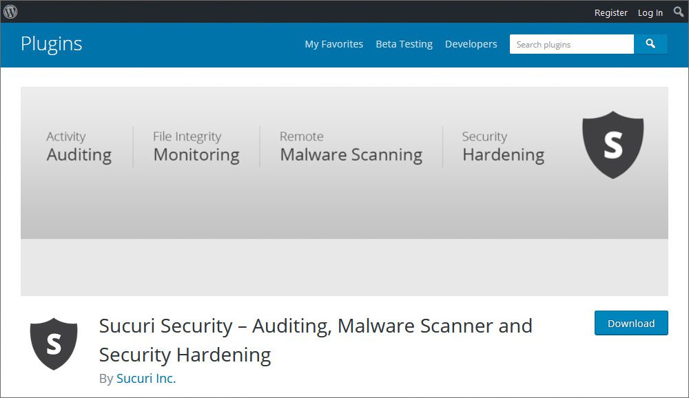 Sucuri Security WordPress Plugin