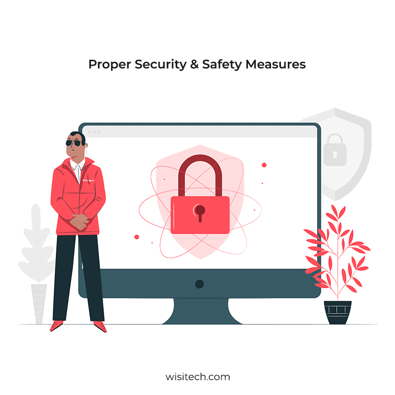 Proper Security & Safety Measures