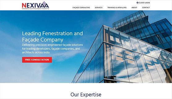 Corporate WordPress development for engineering consultancy firm