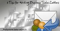 business sales letters writing