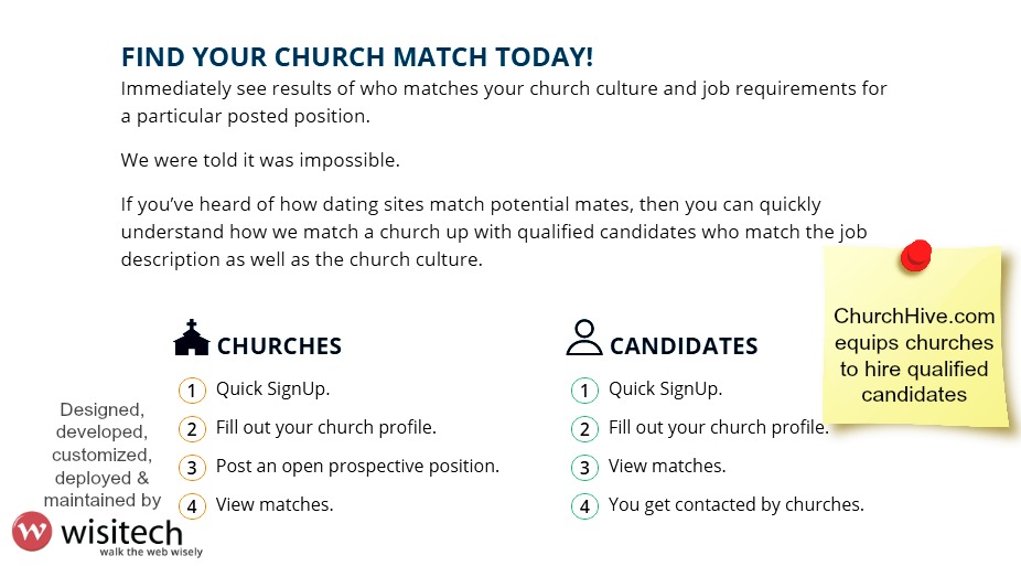 Church Jobs Find Your Ministry Match Job Site