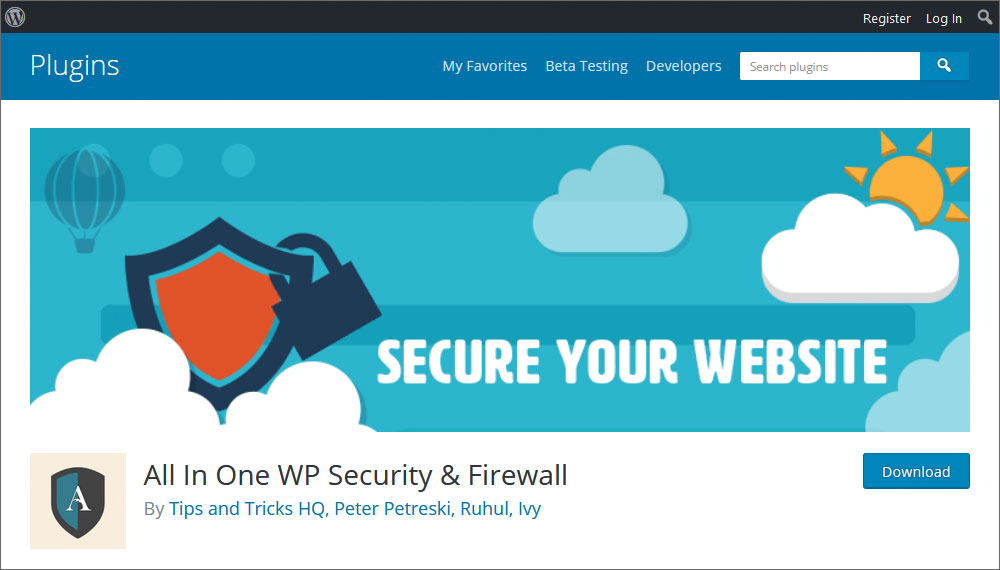 All In One WP Security and Firewall