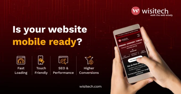 Responsive web design services creating a mobile-friendly website optimized for speed, usability, and conversions across all devices