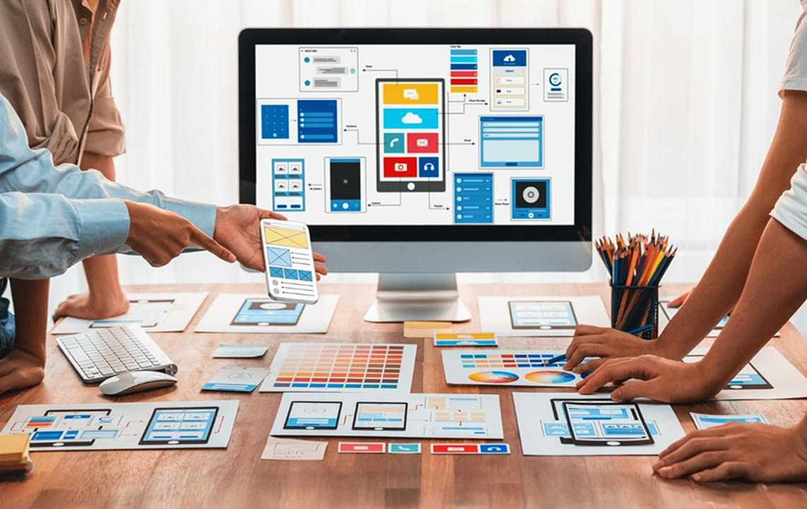 Bold visual design by Wisitech blending original creativity with AI-driven insights to craft stunning graphics that fuel brand growth