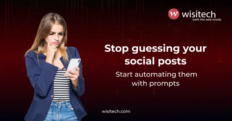 Build a stronger online presence with Wisitech’s social media marketing services in the USA.