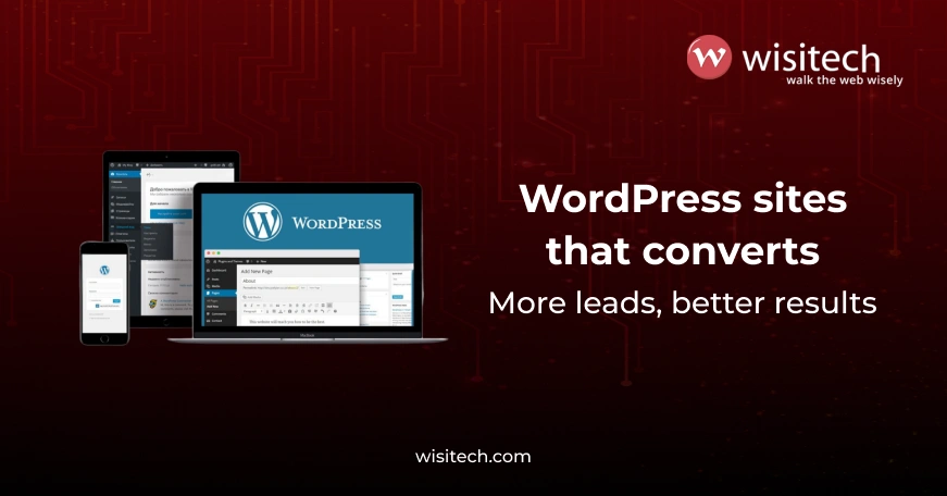 Make your WordPress site faster, smarter, and more profitable with Wisitech.