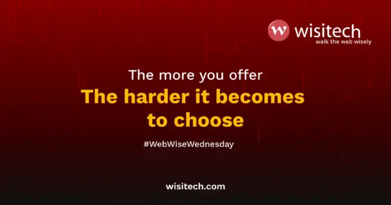 Business website displaying too many offerings can confuse customers