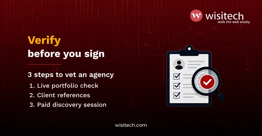 How to verify and vet a company before hiring a web development or digital marketing agency