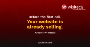 Website should support the sales process by answering customer questions before the first call