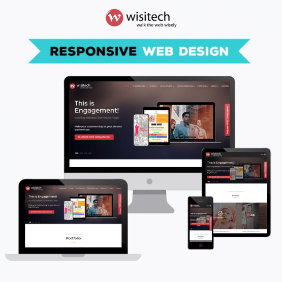 Wisitech ensures that their site displays well on each and every device