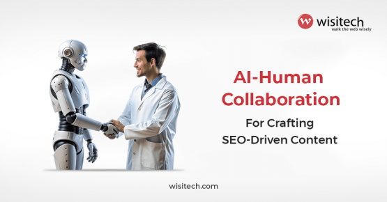 AI-human collaboration for crafting engaging and SEO-optimized content.