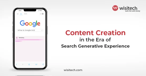 The future of content creation with Search Generative Experience (SGE) transforming digital marketing.
